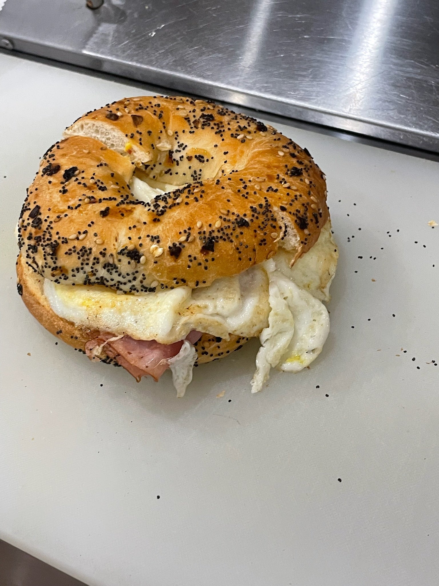 Ham, Egg and Cheese