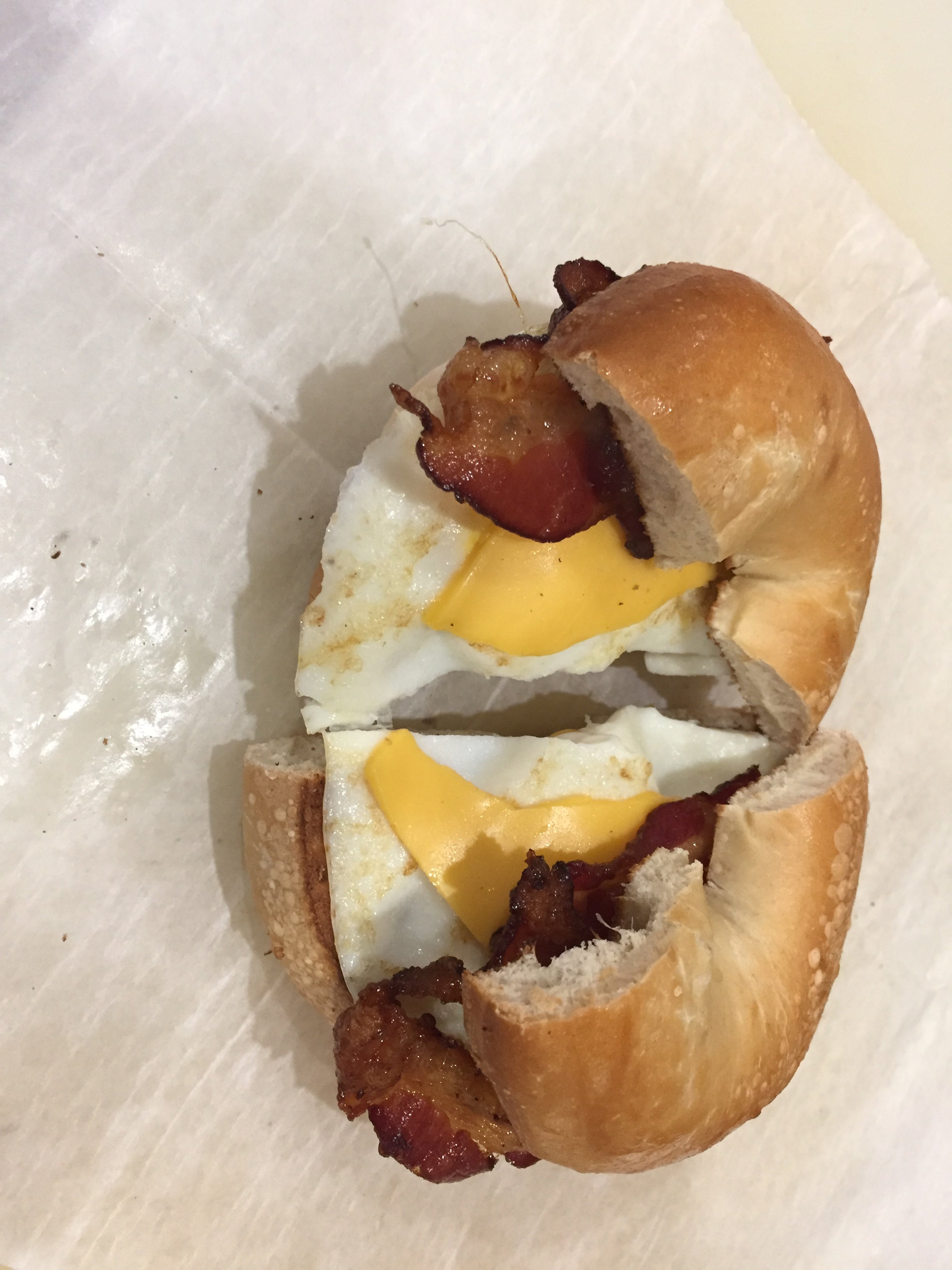 Bacon, Egg and Cheese