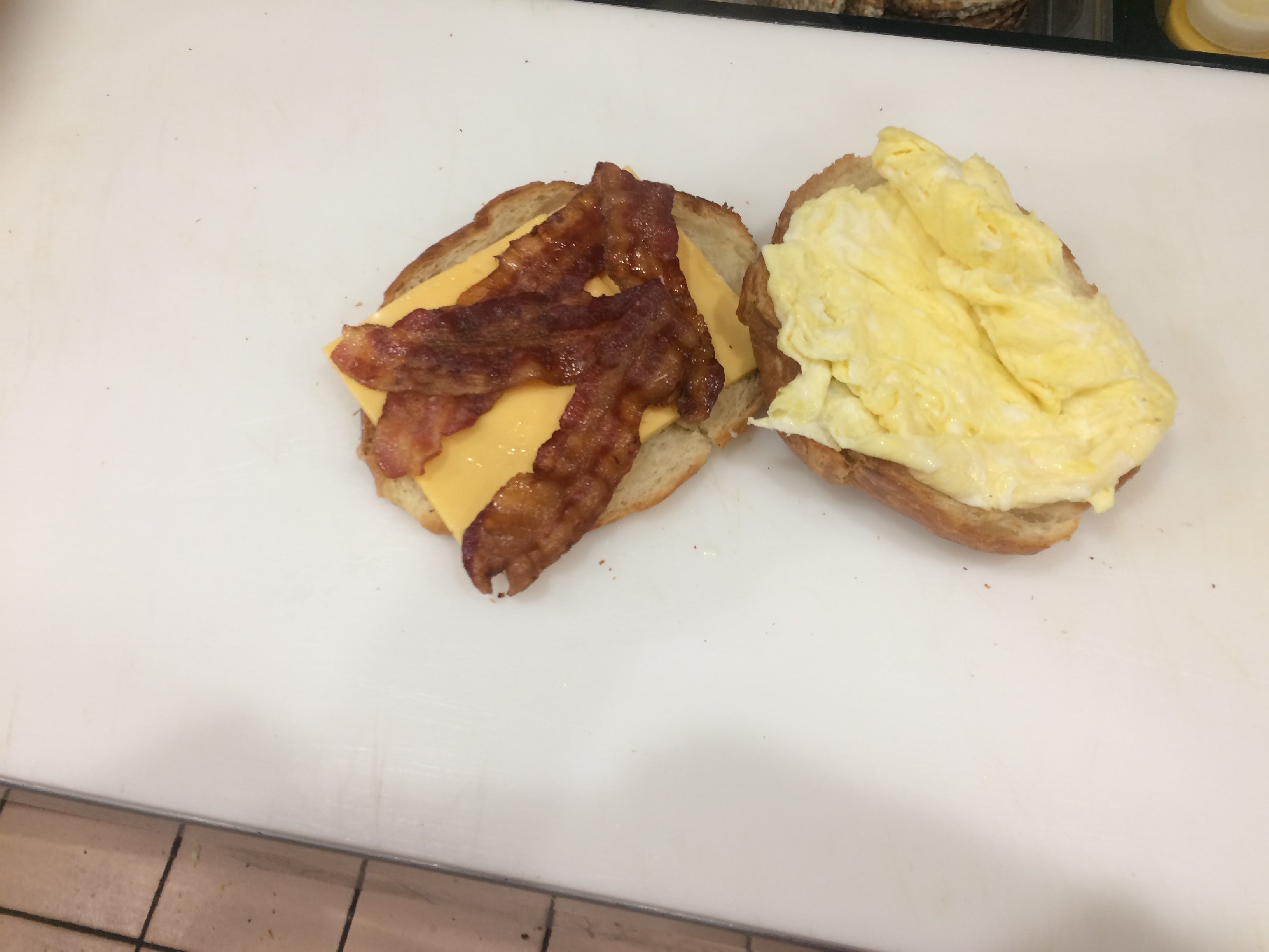 Bacon, Egg and Cheese