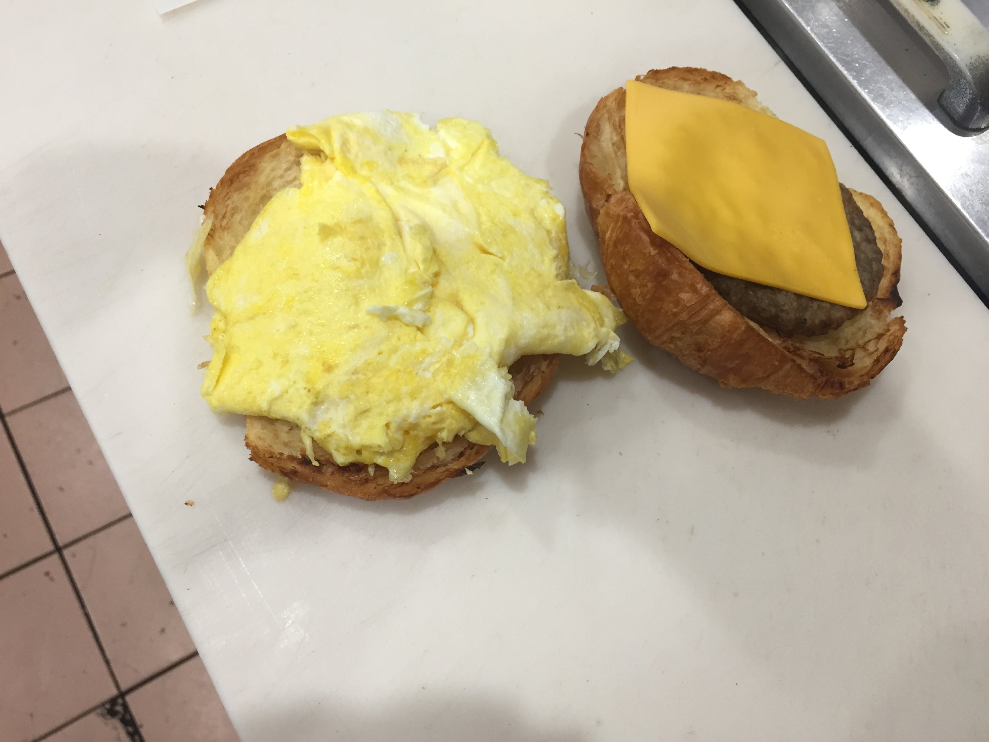 Ham or Sausage or Bacon with Cheese