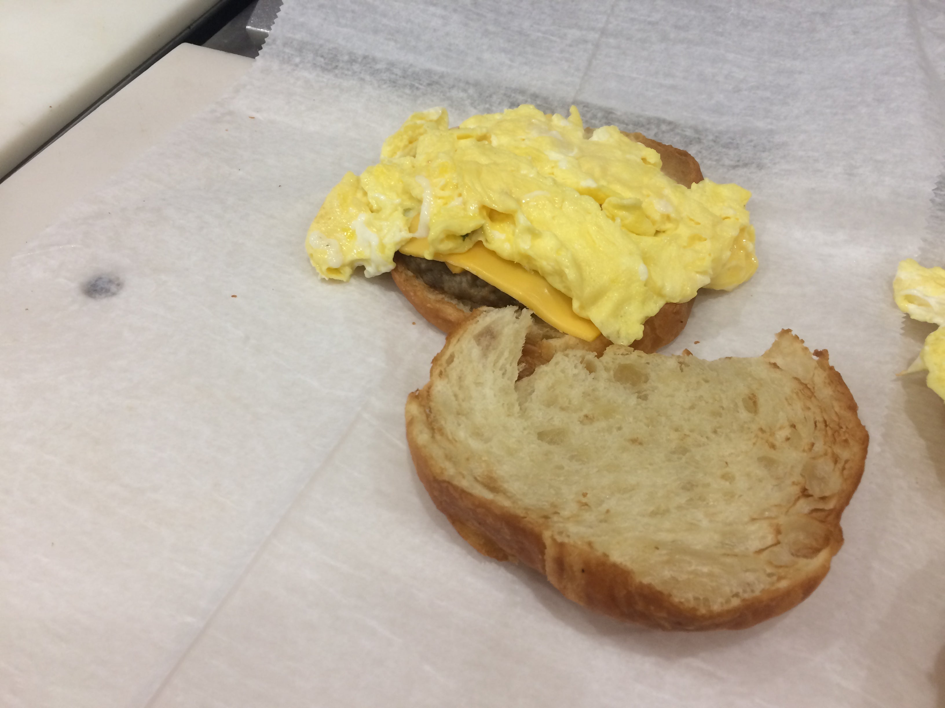 Ham or Sausage or Bacon with Cheese