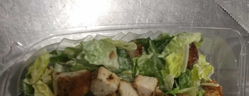Chicken Caesar Salad ( Chicken, Parmesan Cheese & Croutons)